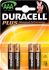 Pack of 4 Duracell Plus AAA Battery